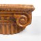 Italian Modern Ionic Capital Centerpiece Bowl in Brown Ceramic, 1980s 6