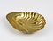 Mid-Century Italian Shell-Shaped Brass Bowl by Renzo Cassetti, 1960s 2
