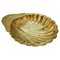 Mid-Century Italian Shell-Shaped Brass Bowl by Renzo Cassetti, 1960s 1