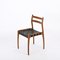 Mid-Century Italian Chair in Oak and Leather by Palange for Montina, 1960s 11