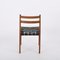 Italienischer Mid-Century Stuhl aus Eiche & Leder von Palange für Montina, 1960er 12