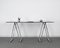 Mid-Century Italian Chromed Steel Trestles by Milo Baughman, 1970s, Set of 2, Image 4