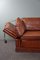 2.5 Seat Castle Bench in Cognac Leather 11