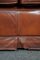 2.5 Seat Castle Bench in Cognac Leather, Image 12