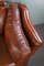 2.5 Seat Castle Bench in Cognac Leather, Image 8