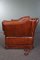 2.5 Seat Castle Bench in Cognac Leather, Image 4