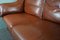 2 Seat Castle Bank Made from High -Quality Cattle Lecturer in Cognac Color 12