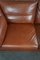 2 Seat Castle Bank Made from High -Quality Cattle Lecturer in Cognac Color 6