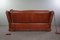 2 Seat Castle Bank Made from High -Quality Cattle Lecturer in Cognac Color 4