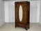 Vintage Wilhelminian Wooden Wardrobe 1