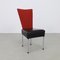 Postmodern 2-Tone Dining Chairs, 1980s, Set of 4 2