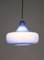 Large Blue Murano Glass Pendant by Alessandro Pianon for Vistosi, Italy, 1960s 4