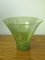 Mid-Century Cracked Veil Green Glass Vase, 1960s 10