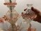 Lámparas de araña venecianas de cristal de Murano, años 60. Juego de 2, Imagen 11