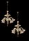 Lámparas de araña venecianas de cristal de Murano, años 60. Juego de 2, Imagen 4
