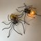 Lampada da parete Spider Mid-Century, 1950, Immagine 5
