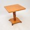 Swedish Art Deco Satin Birch and Elm Occasional Table, 1950s, Image 1