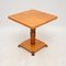 Swedish Art Deco Satin Birch and Elm Occasional Table, 1950s 2