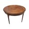 Round Side Table with Bronze Edges and Inlay 1