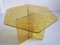 Sketch Hexagon Side Table in Yellow Acrylic by Roberto Giacomucci, 2020 1