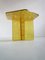 Sketch Hexagon Side Table in Yellow Acrylic by Roberto Giacomucci, 2020 3