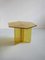 Sketch Hexagon Side Table in Yellow Acrylic by Roberto Giacomucci, 2020 4