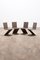 Zigzag Chairs in American Pine attributed to Gerrit Thomas Rietveld for Rietveld, 1950s, Set of 4, Image 4