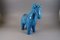 Large Blue Horse Figure by Aldo Londi for Bitossi, 1960s 2