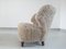 Lounge Chairs in Sheepskin by Carl-Johan Boman for Oy Boman AB, Finland, 1940s, Set of 2 15
