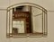 Large Art Deco Wall Overmantel Mirror, 1960s, Image 3