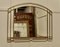 Large Art Deco Wall Overmantel Mirror, 1960s, Image 4