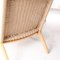 Braided Rope and Wood Sofa and Lounge Chairs, Set of 3 7