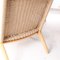 Braided Rope and Wood Sofa and Lounge Chairs, Set of 3, Image 7