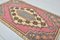 Kleiner handgeknüpfter türkischer Vintage Teppich, 1960er 3