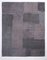 Tappeto grigio scuro in canapa, anni '60, Immagine 1