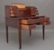 19th Century Mahogany Inlaid Writing Desk, 1890s 15