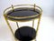 Italian Bar Cart in Faux Bamboo, Brass and Glass, 1960s, Image 2