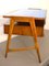 Schreibtisch aus Holz, Italien, 1950er 24