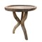 Rustic Side Table with Driftwood Legs, 1940s, Image 1