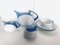 Tac Tea Service in Blue/White by Walter Gropius for Rosenthal, 1980, Set of 23, Image 1