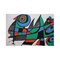 Joan Miro, Escultor Japan, Litografía, Imagen 2