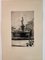 Ettore Beraldini, View of the Madonna Verona Fountain, 1928, Etching 2
