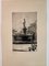 Ettore Beraldini, View of the Madonna Verona Fountain, 1928, Etching, Image 2