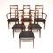 Danish Lis Dining Chairs attributed to Niels Koefoed for Hornslet Furniture Factory, 1960s, Set of 6, Image 1