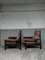 Brutalist Lounge Chairs, 1960s, Set of 2 22