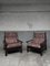 Brutalist Lounge Chairs, 1960s, Set of 2 21