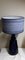 Large Vintage German Table Lamp with Blue Ceramic Foot, 1970s, Image 2