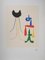 Joan Miro, Coppia surrealista, anni '70, Litografia, Immagine 1