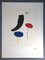 Joan Miro, Composición surrealista con estrella, años 70, Litografía, Imagen 1