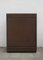 Mid-Century Brown Roll-Door Filing Cabinet from Ekawerke 2